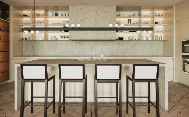 kitchen/island table